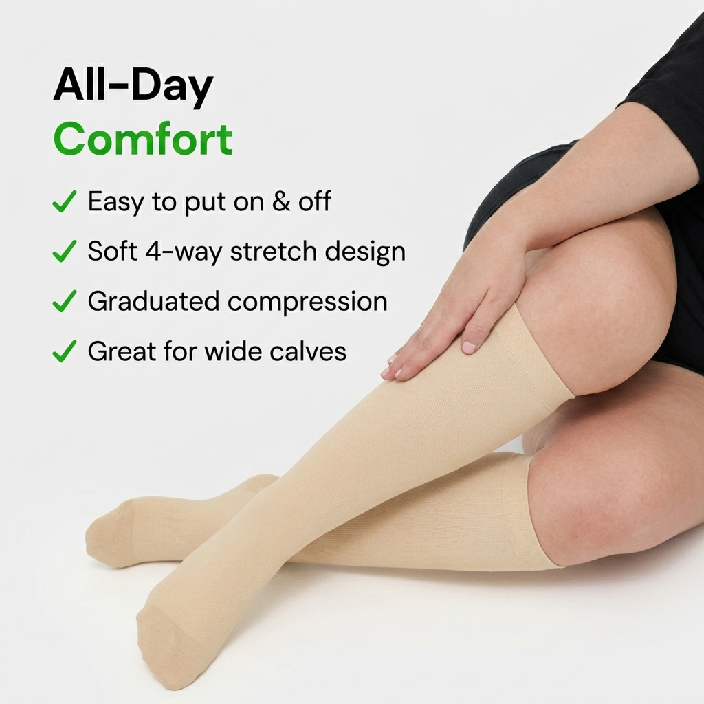 Classic Compression Socks - Gray