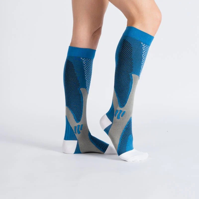 OrthoFlow™ Compression Socks - Royal Blue