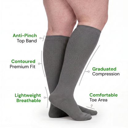 Orthora™ Original Wide Compression Socks