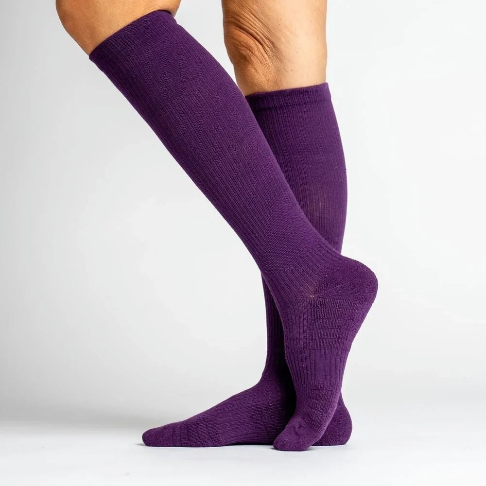 OrthoFlow™ Compression Socks - Purple
