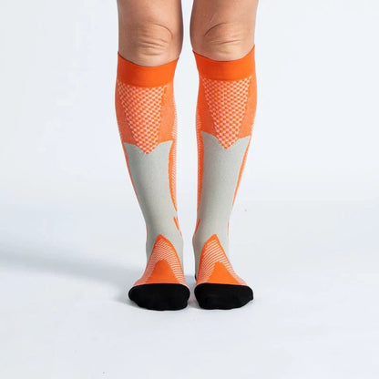 OrthoFlow™ Compression Socks - Royal Pink