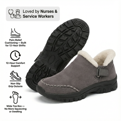 NursePro™ 12-Hour Shift Clogs — Plantar Fasciitis & Heel Relief for Back Pain, Bunions & Wide Feet