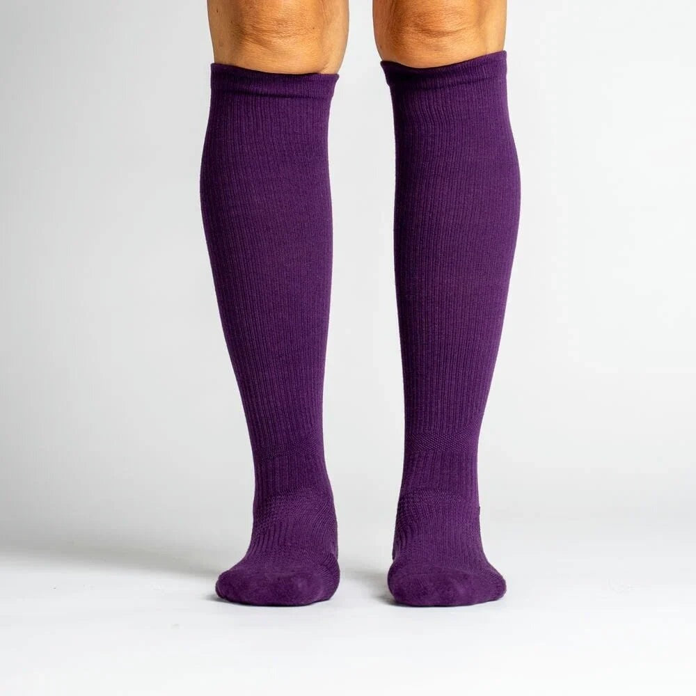 OrthoFlow™ Compression Socks - White Gray