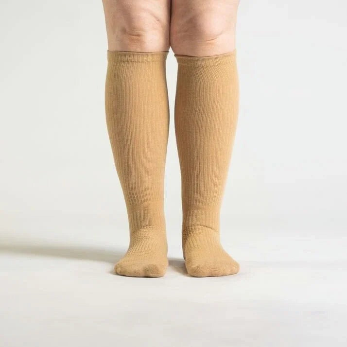 OrthoFlow™ Compression Socks - Green White