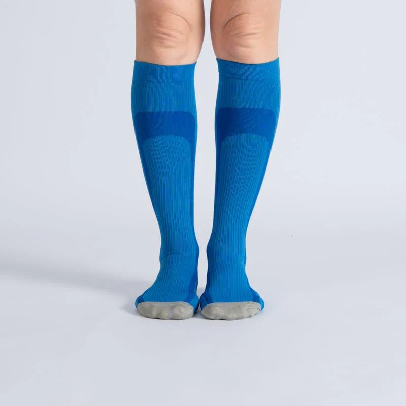 OrthoFlow™ Compression Socks - Green White