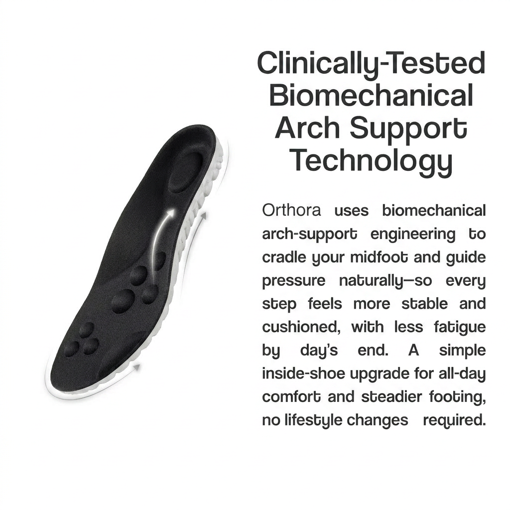 Orthora™ Massage Insoles – 12 Hour Shift Comfort