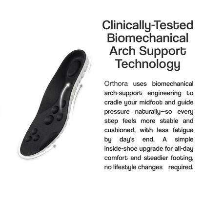 Orthora™ Massage Insoles – 12 Hour Shift Comfort