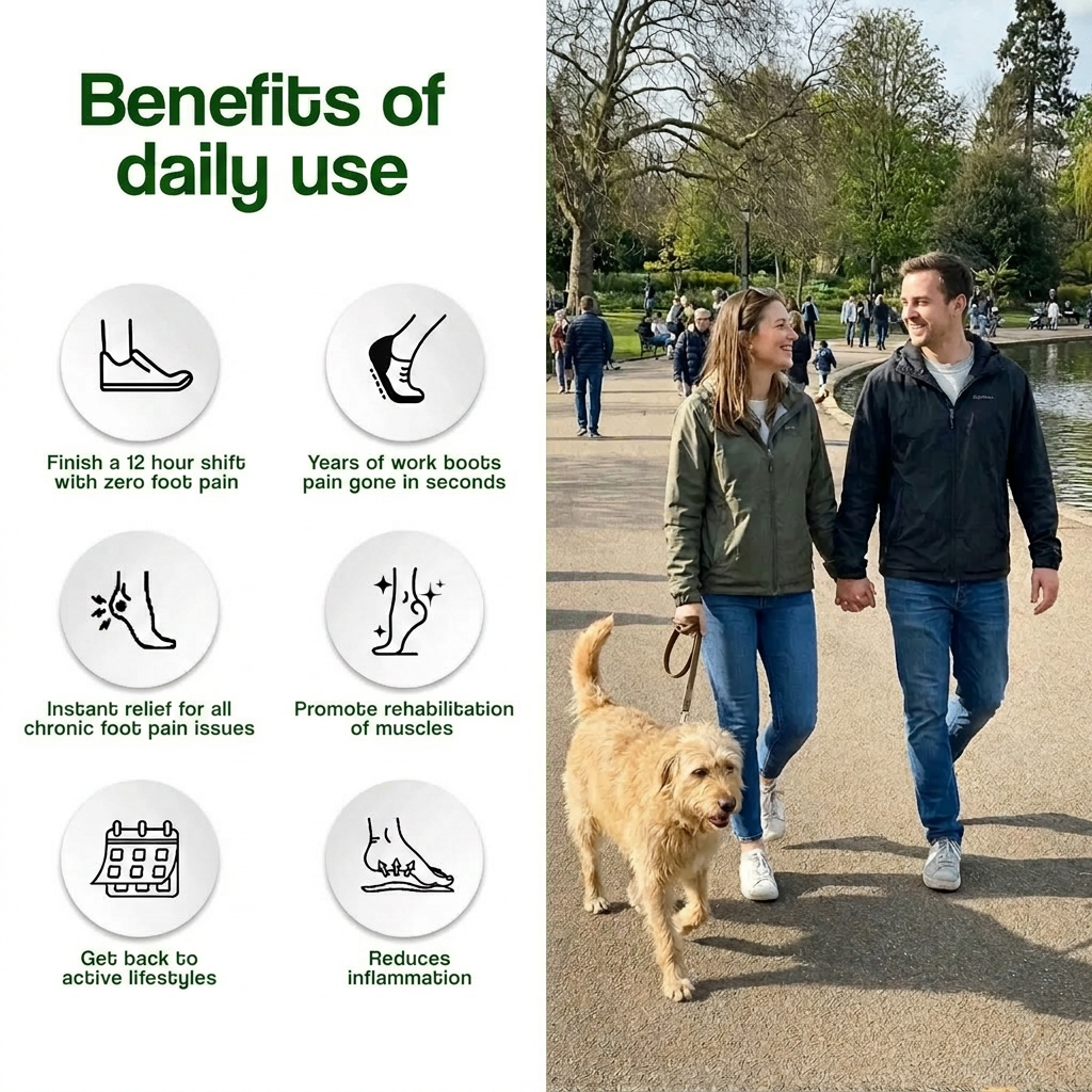 Orthora™ Massage Insoles – 12 Hour Shift Comfort