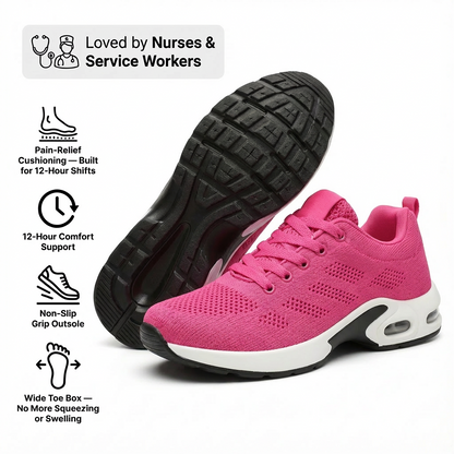 Orthora™ Pro — 12-Hour Shift Shoes for All-Day Foot, Knee & Back Pain Relief