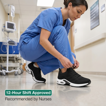 Orthora™ Pro — 12-Hour Shift Shoes for All-Day Foot, Knee & Back Pain Relief