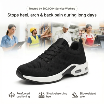 Orthora™ Pro — 12-Hour Shift Shoes for All-Day Foot, Knee & Back Pain Relief