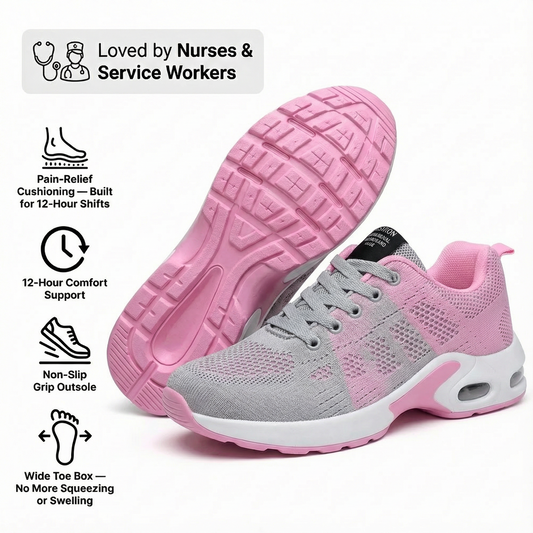 Orthora™ Pro – 12-Hour Shift Shoes for Heel & Plantar Fasciitis Relief (Unisex)