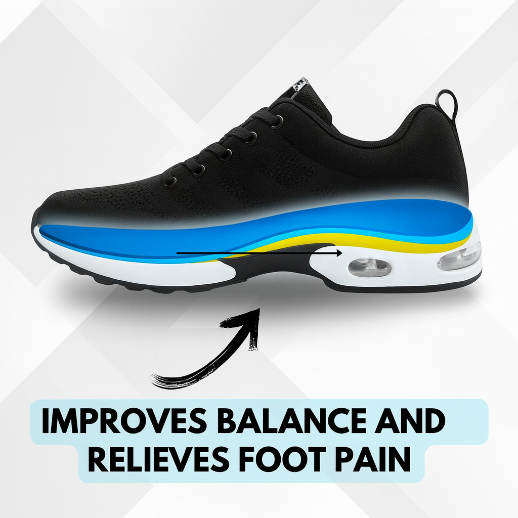 Orthora™ Pro – 12-Hour Shift Shoes for Heel & Plantar Fasciitis Relief (Unisex)