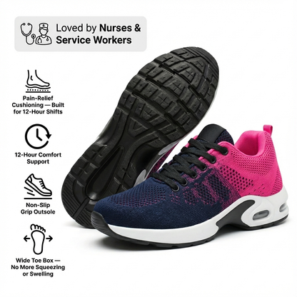 Orthora™ Pro – 12-Hour Shift Shoes for Heel & Plantar Fasciitis Relief (Unisex)