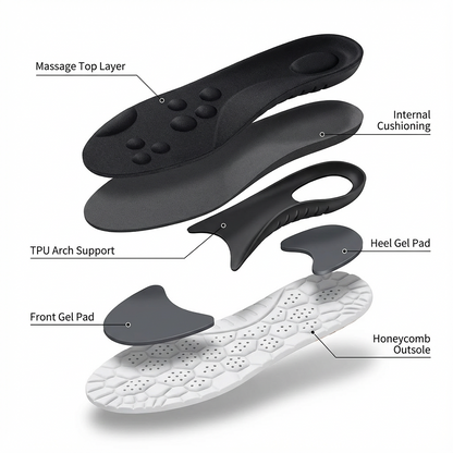 Pain Relief Insoles - 12 Hour Shift Comfort 70% OFF