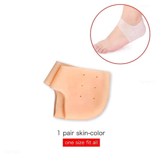 Silicone Heel Cushions and Midfoot Pads