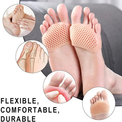 Silicone Heel Cushions and Midfoot Pads