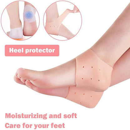 Silicone Heel Cushions and Midfoot Pads